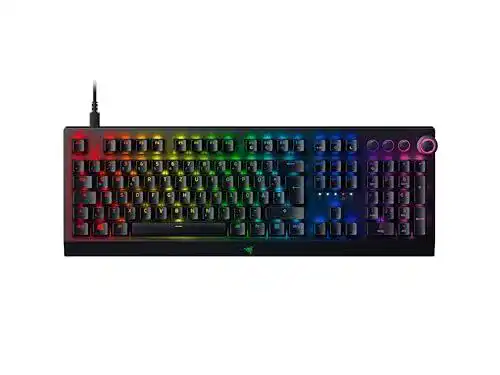 Razer BlackWidow V3 Pro Kabellose Gaming Tastatur mit Green Switch