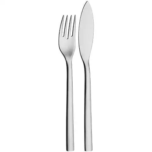 Fischbesteck WMF Atria 2-teilig für eine Person mit Fischgabel und -messer
