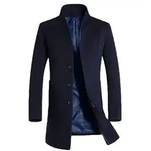 Herren Wollmantel FTCayanz Business Mantel für Winter