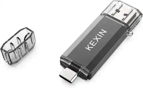 USB-C Stick 256GB Kexin USB 3.0 Speicherstick für Android und PC