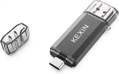 USB-C Stick 256GB Kexin USB 3.0 Speicherstick für Android und PC