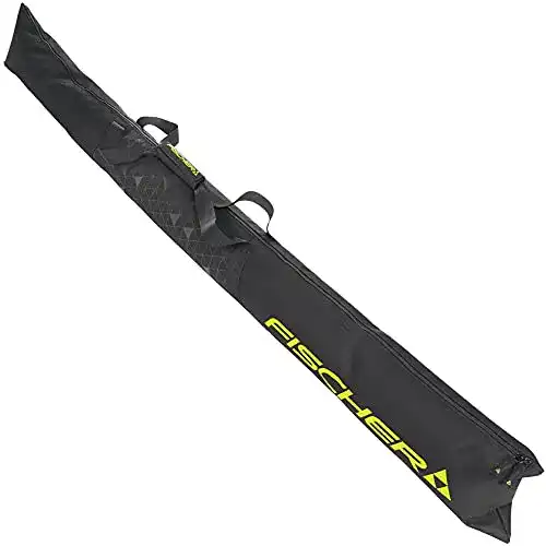 Skitasche Fischer Unisex Eco Alpine, schwarz-gelb, 160 cm