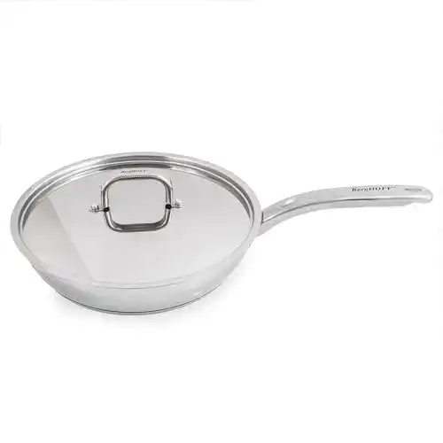 BergHOFF Pfanne Belly Shape 18/10 Edelstahl, 26,7 cm