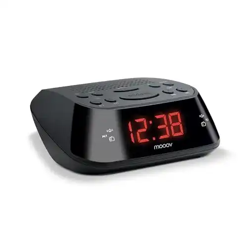 Radiowecker Metronic 477003 mit Dual Alarm und Schlummerfunktion