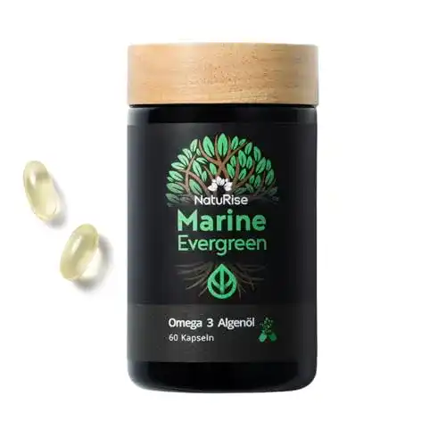Nahrungsergänzungsmittel gegen Müdigkeit: NatuRise Omega 3 Algenöl