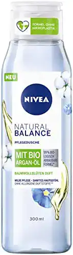 Duschgel für trockene Haut von Nivea mit Baumwollblüten-Duft und Bio Argan-Öl