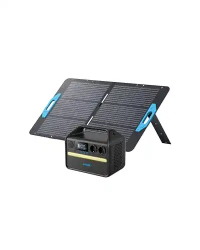 Anker 535 Powerstation mit 100W Solarpanel für mobile Energieversorgung