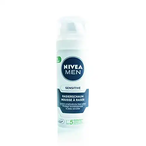 Nivea Rasierschaum 5er Pack Mini Sensitive 5x 50ml