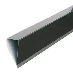 Ortgangblech Aluminium 2000mm 60mm x 125mm für Dachabschlüsse