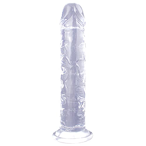 Dildo BDSMAGE Realistischer Soft Jelly Transparent mit Saugnapf