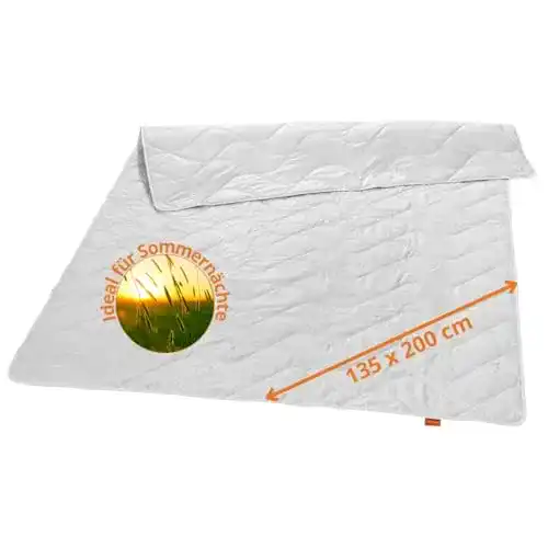 Sleepling 194450 Nature Wildseidendecke für angenehme Nächte