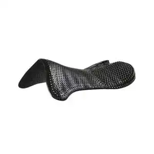 Acavallo Gel Pad und Rückenpolster in Schwarz, Onesize