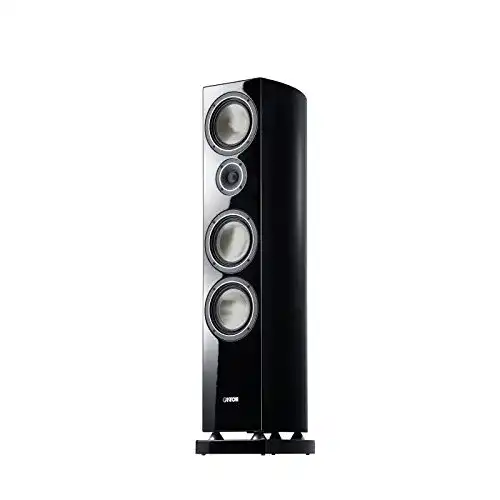 Canton Vento 886 DC Standlautsprecher mit Hochglanz Schwarz