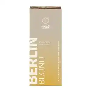 Pflanzenhaarfarbe Khadi Berlin Blond – Aschig-kühles Blond für natürliches Haar