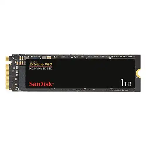SanDisk Extreme PRO M.2 NVMe 3D SSD 1 TB interne SSD
