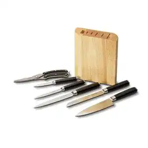 Echtwerk EW-MB-0385 Damastmesser Set 7-teilig mit Geflügelschere