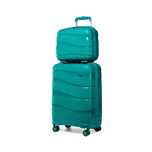 Koffer Set 2-teilig Kono Handgepäck Gepäckset für Flugreisen