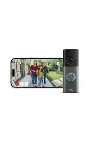 Ring Videotürklingel Pro Kabel – Festverdrahtete Videotürklingel mit 4K Kamera