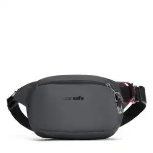 Diebstahlsichere Bauchtasche Pacsafe Vibe 100 Hip Pack Slate