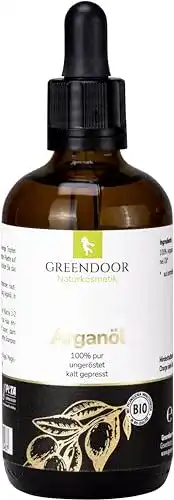 Bio Arganöl GREENDOOR 100ml Pipettenflasche, rein und nativ