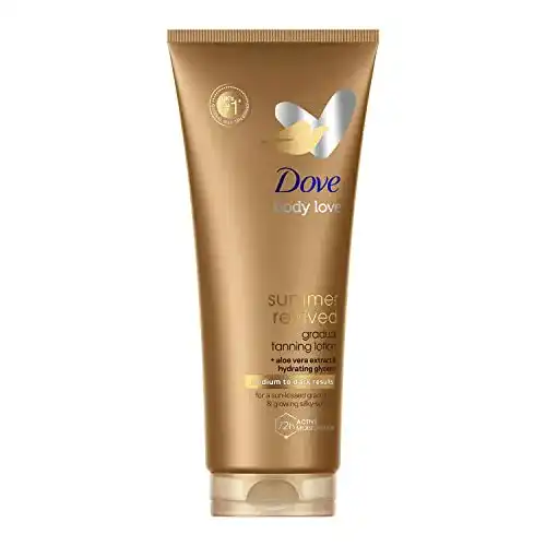 Bräunende Bodylotion Dove Summer Revive Dark 200 ml