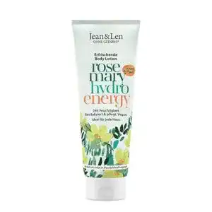 Jean & Len Erfrischende Bodylotion Rosmarin und Ingwer für die Hautpflege