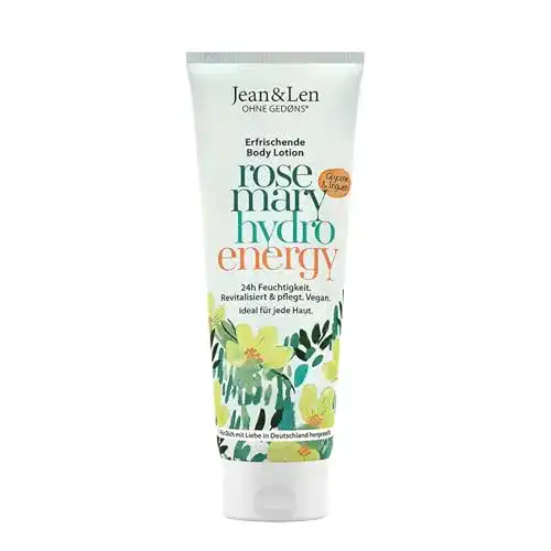 Jean & Len Erfrischende Bodylotion Rosmarin und Ingwer für die Hautpflege