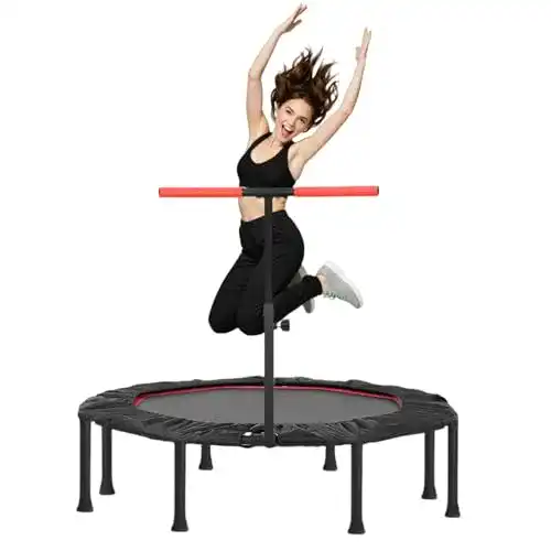 Faltbares Mini Trampolin Liferun für Erwachsene 128 cm Indoor