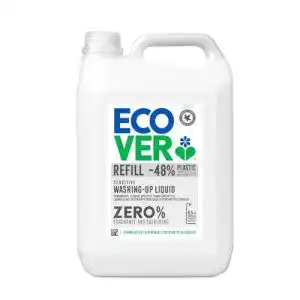 Ecover Zero Spülmittel Nachfüllpack 5L – Ökologisches Geschirrspülmittel