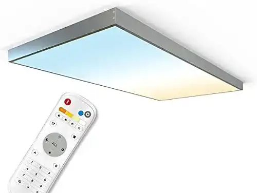 LED-Panel 120×60 cm mit Fernbedienung und dimmbarer Farbtemperatur
