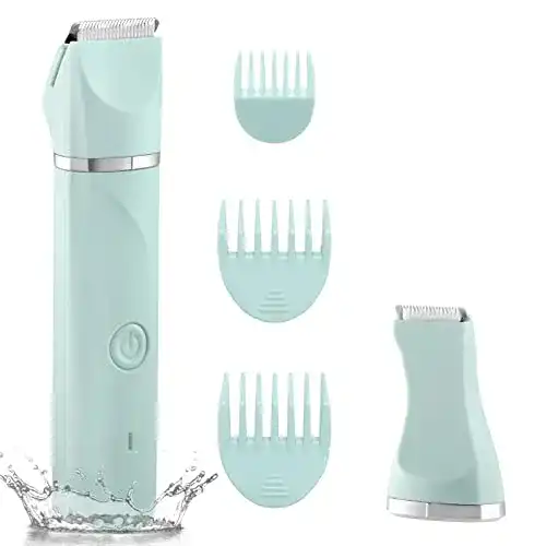 AREYZIN Bikini-Trimmer Elektrischer Damenrasierer für Intimbereich