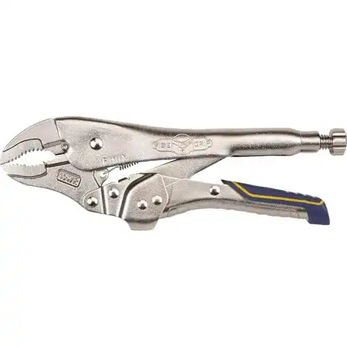 Gripzange Irwin Fast Release 10WR 250 mm, gebogene Backen