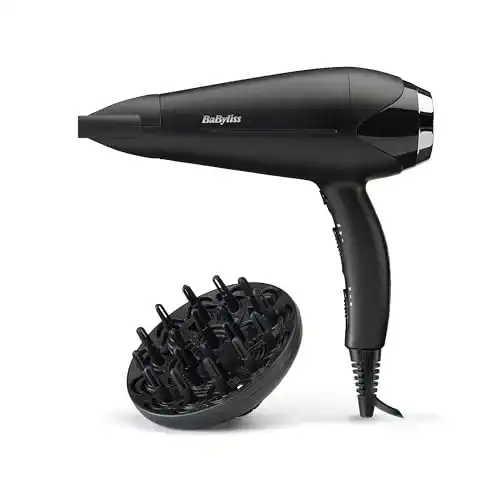 BaByliss Turbo Smooth 2200 Haartrockner für schnelles Trocknen