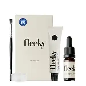 Augenbrauenfarbe Fleeky Brow fleeky Tint Kit Black, DIY Set