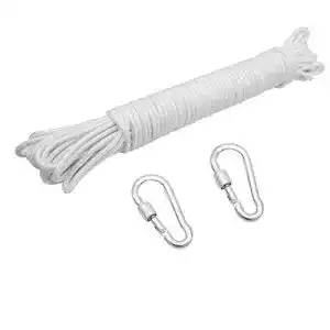 Paracord ZKSM 550 Outdoor Seil mit Karabiner für vielseitige Anwendungen