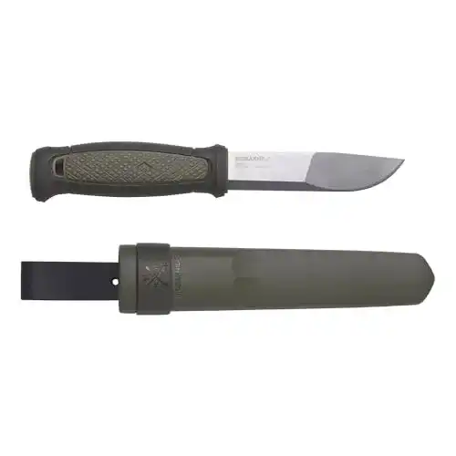 Mora Messer Morakniv Helikon-Tex Kansbol Edelstahl Olive Grün