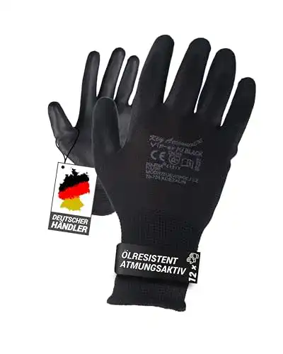 Montagehandschuhe Trevendo 12 Paar PU Arbeitshandschuhe
