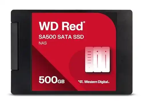 SSD 500GB von Western Digital WD Red für NAS-Systeme 2,5 Zoll