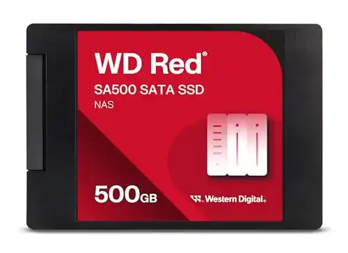 SSD 500GB von Western Digital WD Red für NAS-Systeme 2,5 Zoll