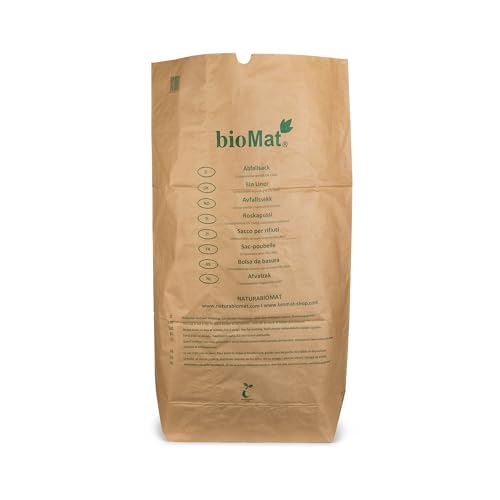 Biomülltüten Biomat kompostierbare Papiersäcke 120l aus Kraftpapier