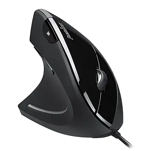 Ergonomische Perixx Perimice-513L USB Maus für Linkshänder