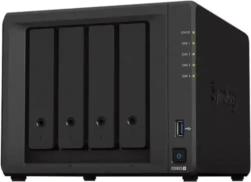 Synology DS923+ 4-Bay NAS mit Ryzen R1600 Prozessor