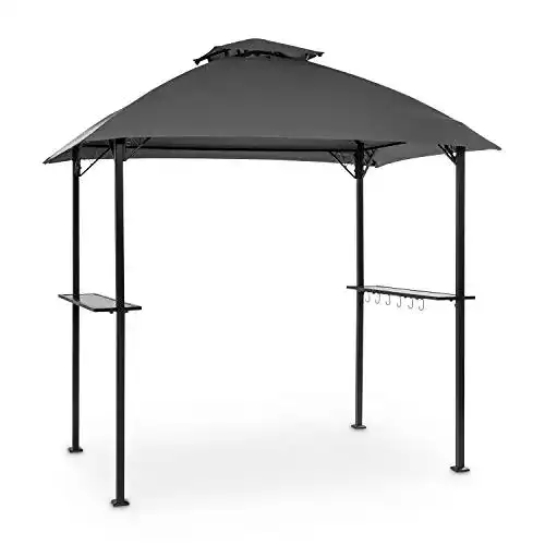 Grillpavillon Blumfeldt Steakhouse al Sur mit Wetterschutzdach