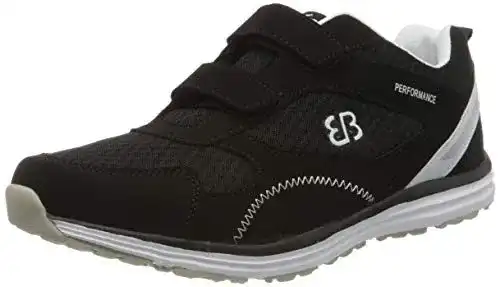 Fitnessschuh Damen Brütting Unisex Performance V in Schwarz Weiß, Größe 47 EU