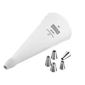 Kaiser La Forme Plus Spritzbeutel Set, 7-teilig, inklusive Edelstahl-Tüllen