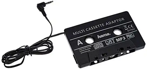 Kassettenadapter Hama für Smartphones, MP3-Player und iPod