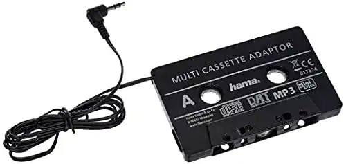 Kassettenadapter Hama für Smartphones, MP3-Player und iPod