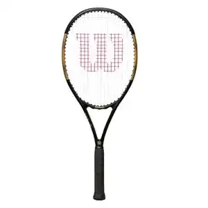 Tennisschläger Wilson Serena Elite 103 für Erwachsene in Schwarz/Gold