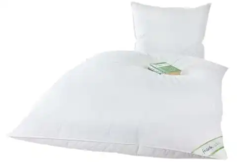 Bettdecke und Kissen Set franknatur Ballonbett 135×200