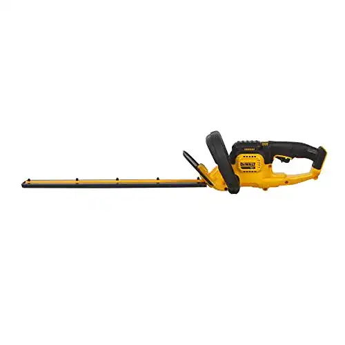 Akku-Heckenschere von DeWalt mit bürstenlosem Motor und 55 cm Schnittlänge